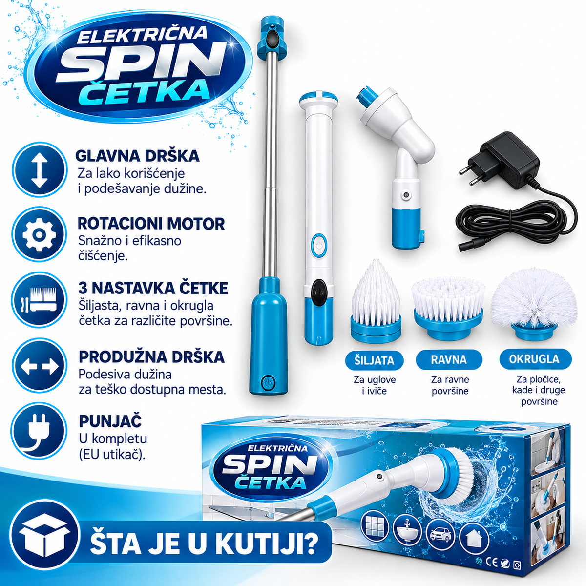 Električna spin četka za čišćenje – slika 3
