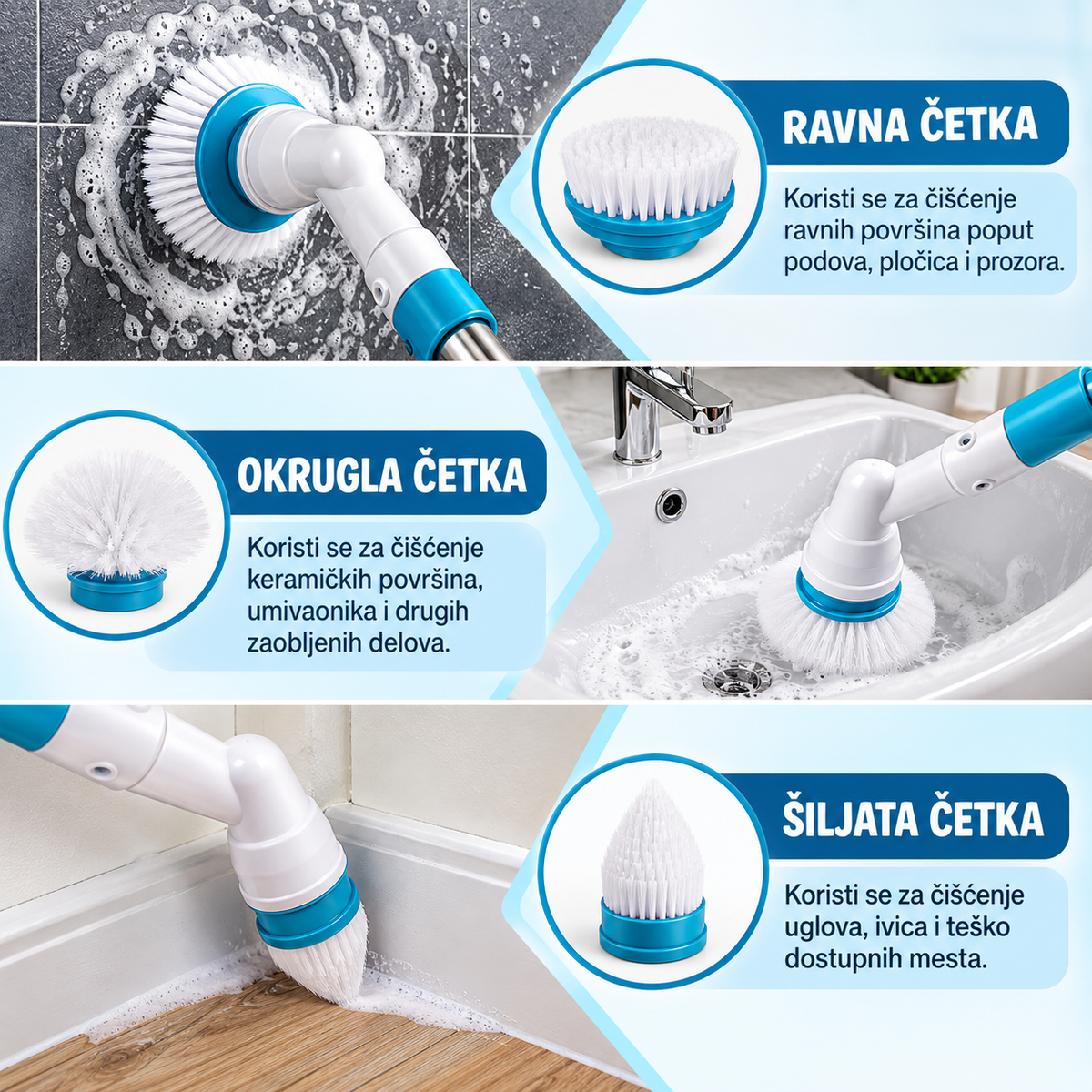 Električna spin četka za čišćenje – slika 5